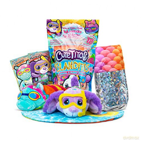 Cutetitos | Islanditos Collectible Plush | Childrens Toys, Surprise Stuffed Animals, Collectable Scented Plush Toys, 18 cm Soft Toy for Girls and Boys Aged 3+ | Basic Fun 39274