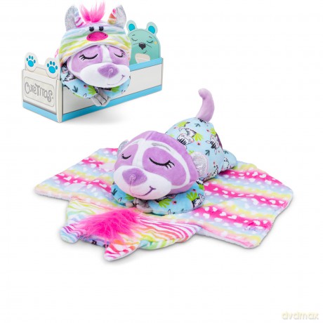 Cutetitos | Sleepitos | Snuggle Plush Bedtime Toys, Childrens Toys, Surprise Stuffed Animals, Collectable Scented Plush Toys, 18 cm Soft Toy for Girls and Boys Ages 3+ | Basic Fun 39309