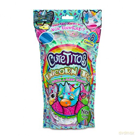 Cutetitos | Unicornitos Collectible Plush | Childrens Toys, Surprise Stuffed Animals, Collectable Scented Plush Toys, 18 cm Soft Toy for Girls and Boys Aged 3+ | Basic Fun 39243