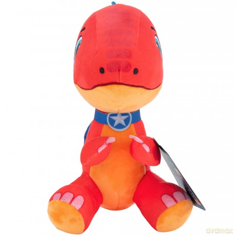 Dino Ranch Blitz Plush 10" Soft, Cuddly, Blitz Plush, Amazon Exclusive, Toys for Kids Ages 3 and Up - Fun Plush Toys Featuring Your favourite Dino,Multicolor,25.40 cm
