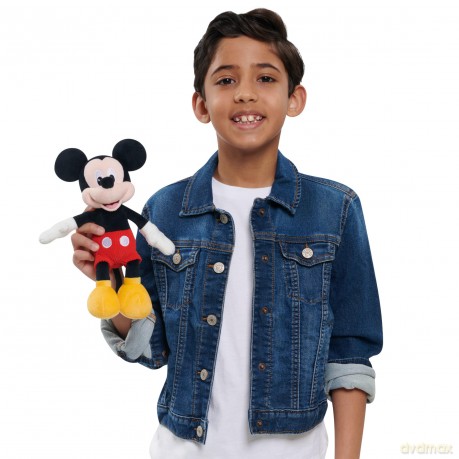Disney 10936 Mouse Classics Sounds Small Plush-Mickey, Multicolor