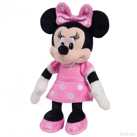 Disney 10937 Mouse Classics Sounds Small Plush-Minnie, Multicolor