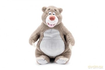 Disney Baloo 25cm medium size soft toy character from Jungle Book, Grey