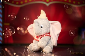 Disney Dumbo 25cm medium size soft toy character from Dumbo, Grey