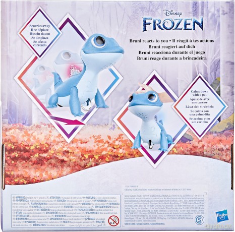 Disney Frozen 2 Fire Spirit Friend Toy, Salamander, Bruni Toy, Toys for Kids Ages 3 and Up, Multicolor, F15585L1