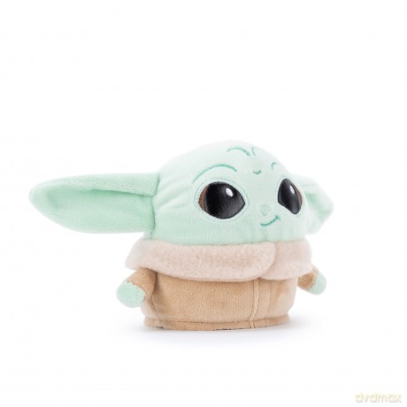 Disney Grogu and Mandalorian Reversible plush soft toy, turn inside out for favourite Mandalorian characters, Simba Reversibles, collect them all suitable from 0 Month