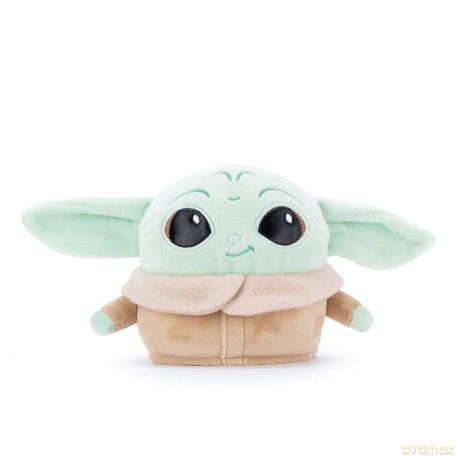 Disney Grogu and Mandalorian Reversible plush soft toy, turn inside out for favourite Mandalorian characters, Simba Reversibles, collect them all suitable from 0 Month