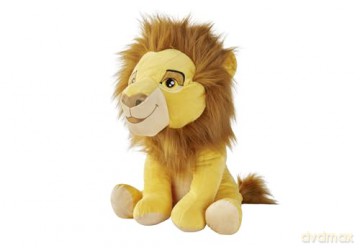 Disney Lion King Mufasa Character 45cm tall, Celebrating 30 Years of The Lion King, cuddly soft toy for kids and adults for birthday and gift or just collect them all, from 0 years