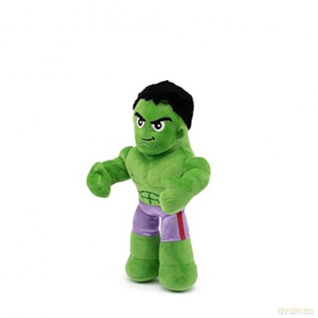 Disney Marvel Hulk Poseable Action Figure 25 cm Soft Toy,Purple