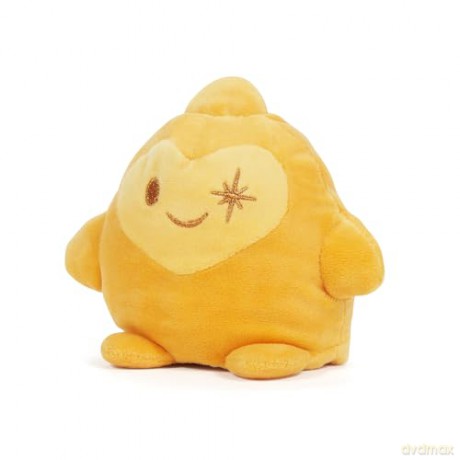 Disney Wish Star reversible plush toy for kids, 2 cute Stars in one, suitable for kids and adults, and treat, officially licensed by Disney