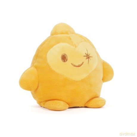 Disney Wish Star reversible plush toy for kids, 2 cute Stars in one, suitable for kids and adults, and treat, officially licensed by Disney