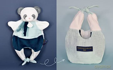 Doudou et Compagnie - Cuddly Toy Panda DC3824, Green, 30 cm