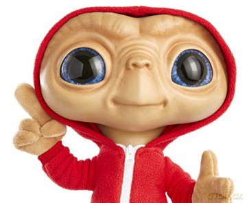 E.T. The Extra-Terrestrial - 40th Anniversary, Plush Character with Lights and Sounds, Soft Toy, Toy for Kids 3+ Years, HKN39