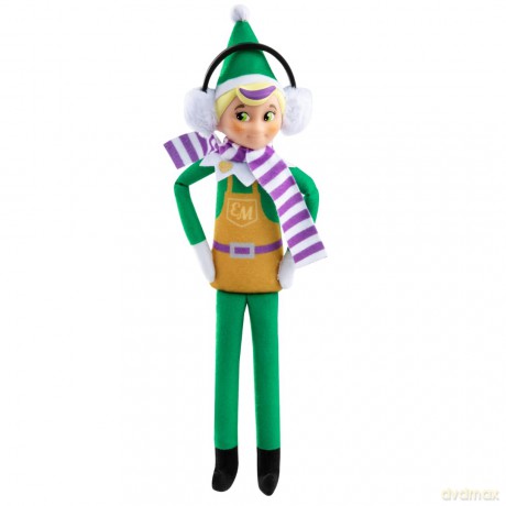 Elf Mates The Elf on the Shelf Cuddly, Cute and Adorable Deluxe Character with Added Value Scarf and Ear Muffs | make your Christmas truly magical with this Toy Elf (Toymaker)