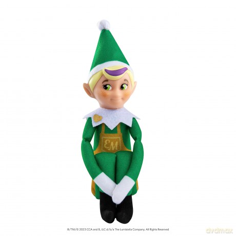 Elf Mates The Elf on the Shelf Cuddly, Cute and Adorable Deluxe Character with Added Value Scarf and Ear Muffs | make your Christmas truly magical with this Toy Elf (Toymaker)