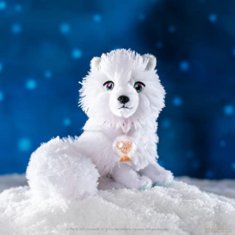 Elf Pets: An Arctic Fox Tradition | - Includes Beautifully Illustrated Hardbound Storybook, Huggable Elf Pet Fox Cub Stuffed Animal with Snow Globe and Official Adoption Certificate