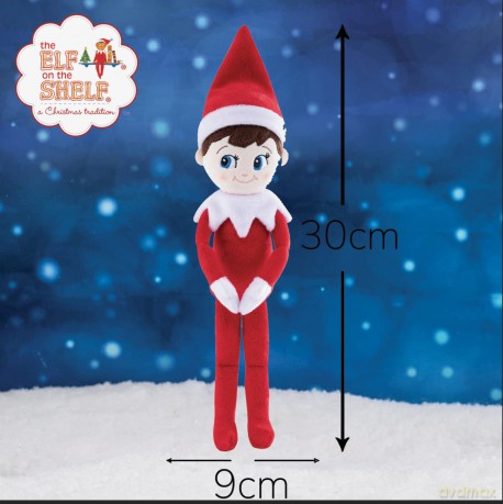 Elf on the Shelf Plushee Pal Snugglers - Cuddly, Cute and Adorable Boy Elf: 12" Premium Plush Christmas Teddy Toy Elf