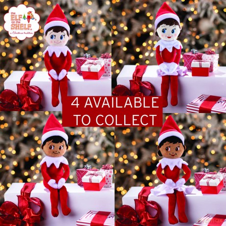 Elf on the Shelf Plushee Pal Snugglers - Cuddly, Cute and Adorable Boy Elf: 12" Premium Plush Christmas Teddy Toy Elf