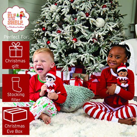 Elf on the Shelf Plushee Pal Snugglers - Cuddly, Cute and Adorable Girl Elf: 12" Premium Plush Christmas Teddy Toy Elf