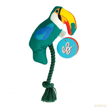 Emily Brooks Toucan Plush Pet Toy
