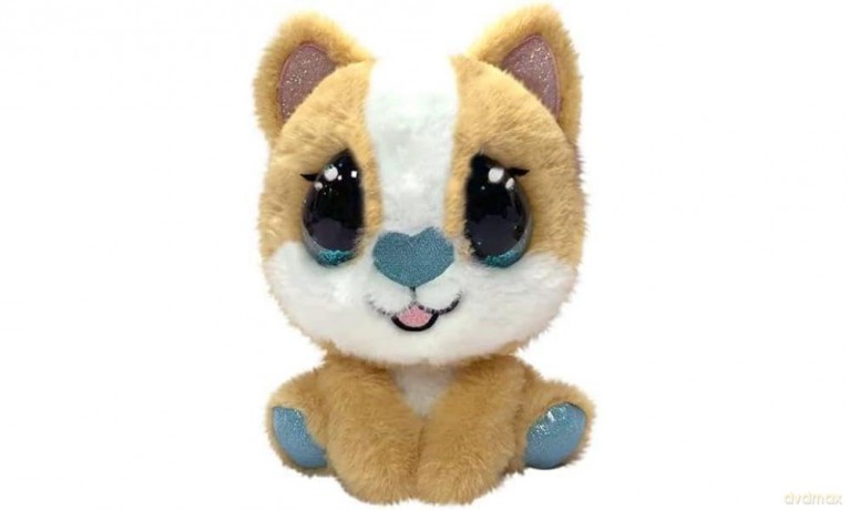 EyeLuvs: Cohen the Corgi | 8-inch Corgi Plush with Magical Glittery Eyes | Shake and Watch Their Eyes Sparkle | Collectible Plush for Kids Ages 3+