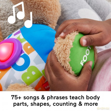 Fisher-Price Laugh & Learn Smart Stages Puppy | Interactive Baby Toys 6 to 36 Months | Educational Toys for 1 Year Old Girls and Boys with Music and Lights | Sound Toys | UK English Version, FPM43
