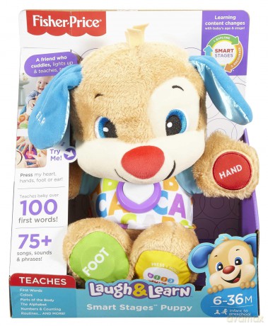 Fisher-Price Smart Stages Puppy, Version: French, FPM44