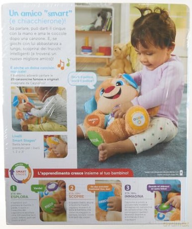 Fisher-Price Smart Stages Puppy, Version: Italian, FPM51