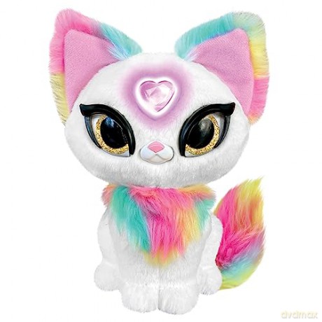 Flair Leisure Products My Fuzzy Friends Magic Whispers Luna Kitty, Interactive Plush Pet Kids Toy, Loveable and Lifelike Companion for Boys and Girls Aged 4 Years Plus