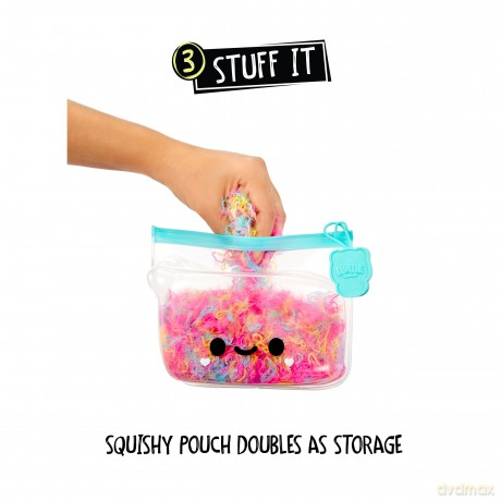 Fluffie Stuffiez Small Collectible Plush - Cake - Surprise Reveal Unboxing -Huggable Ultra Fluff DIY Plush from the Treats Family - Tactile Play and Fidget - For Kids Ages 4+