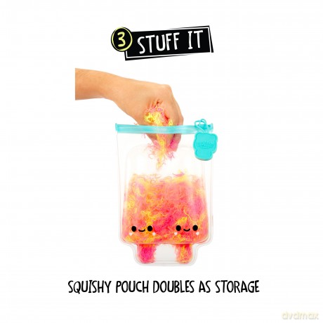 Fluffie Stuffiez Small Collectible Plush - Ice Pops - Surprise Reveal Unboxing -Huggable Ultra Fluff DIY Plush from the Treats Family - Tactile Play and Fidget - For Kids Ages 4+