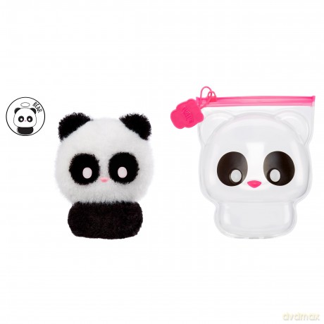 Fluffie Stuffiez Small Collectible Plush - PANDA - Suprise Reveal Unboxing with ASMR Fidget DIY Fur Pulling, Ultrasoft Fluff - Great for Kids Ages 4+