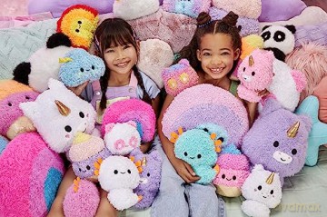 Fluffie Stuffiez Small Collectible Plush - PANDA - Suprise Reveal Unboxing with ASMR Fidget DIY Fur Pulling, Ultrasoft Fluff - Great for Kids Ages 4+