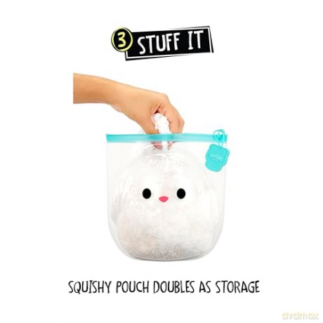 Fluffie Stuffiez Small Collectible Plush - Sheep - Surprise Reveal Unboxing -Huggable Ultra Fluff DIY Plush from the Fields Family - Tactile Play and Fidget - For Kids Ages 4+