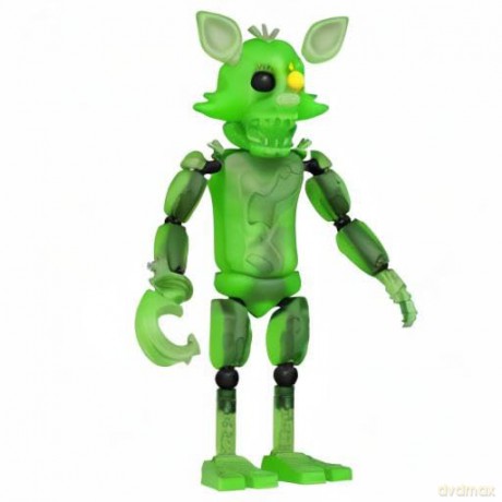 Funko Action Figure: Five Nights At Freddys (FNAF) - Radioactive Foxy - Glow In the Dark - Collectable Toy - Gift Idea - Official Merchandise