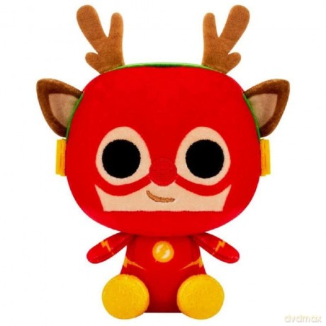 Funko POP! Plush: DC Holiday - 4" The Flash - DC Comics - Soft Toy - Birthday Gift Idea - Official Merchandise - Stuffed Plushie For Kids And Adults - Ideal For Comic Books Fans And Girlfriends