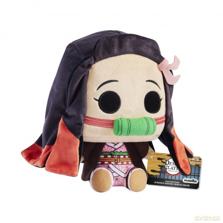 Funko Plush: Demon Slayer - 7" Nezuko Kamado - Collectable Soft Toy - Birthday Gift Idea - Official Merchandise - Stuffed Plushie for Kids and Adults - Ideal for Anime Fans and Girlfriends