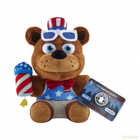Funko Plush: Five Nights At Freddys (FNAF) - Firework Freddy Fazbear - (CL 7") - Collectable Soft Toy - Birthday Gift Idea - Stuffed