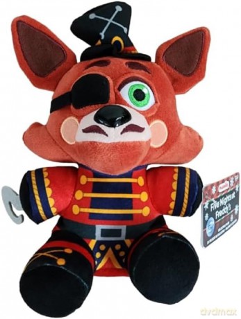 Funko Plush: Five Nights At Freddys (FNAF) - Foxy Nutcracker - (CL 7") - Collectable Soft Toy - Birthday Gift Idea - Official Merchandise - Stuffed