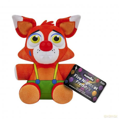 Funko Plush: Five Nights At Freddys (FNAF) SB - Circus Foxy - (CL 7") - Collectable Soft Toy - Birthday Gift Idea - Official Merchandise - Stuffed