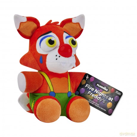 Funko Plush: Five Nights At Freddys (FNAF) SB - Circus Foxy - (CL 7") - Collectable Soft Toy - Birthday Gift Idea - Official Merchandise - Stuffed