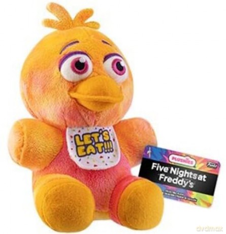 Funko Plush: Five Nights At Freddys (FNAF) TieDye - Chica the Chicken - Collectable Soft Toy - Birthday Gift Idea - Official Merchandise - Stuffed