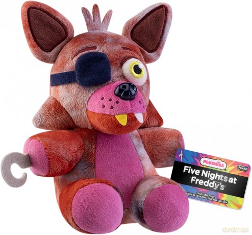 Funko Plush: Five Nights At Freddys (FNAF) TieDye - Foxy - Collectable Soft Toy - Birthday Gift Idea - Official Merchandise - Stuffed and Girlfriends