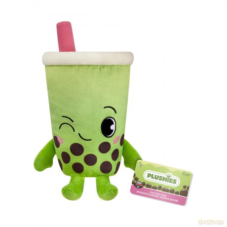Funko Plush: GamerFood - GreenBubble Tea Bub Bubble Tea - Image Rights - Soft Toy - Birthday Gift Idea - Official Merchandise - Stuffed Plushie For Kids And Adults, Girlfriends And Boyfriends