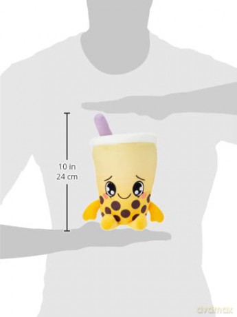 Funko Plush: GamerFood - Mango Bubble Tea - Image Rights - Soft Toy - Birthday Gift Idea - Official Merchandise - Stuffed Plushie For Kids And Adults, Girlfriends And Boyfriends - Cute Teddy Doll