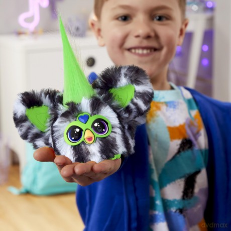 Furby Furblets Fierce and Fabulous Pack of 2 Electronic Plush Toys: May-May and Greenie-Meanie