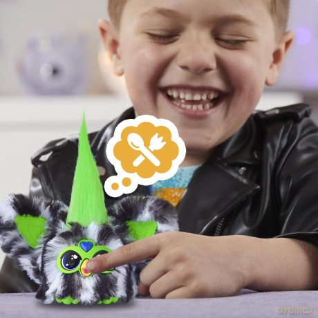 Furby Furblets Fierce and Fabulous Pack of 2 Electronic Plush Toys: May-May and Greenie-Meanie