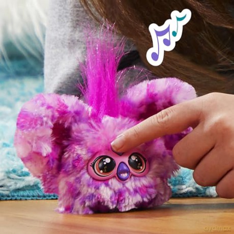Furby Furblets Hip-Bop Mini Electronic Plush Toy, Pink