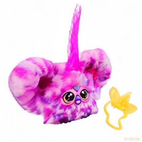 Furby Furblets Hip-Bop Mini Electronic Plush Toy, Pink
