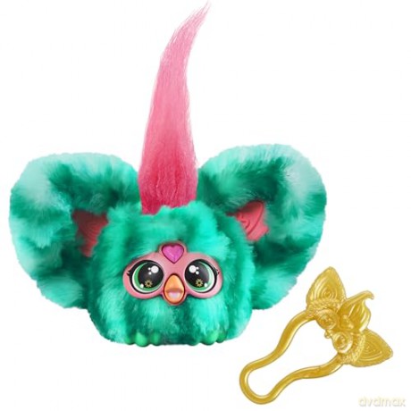 Furby Furblets Mello-Nee Mini Electronic Plush Toy, Red